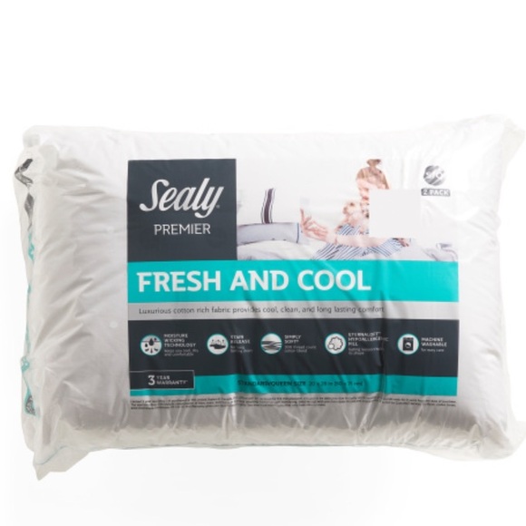 SEALY 20x28 2pk Fresh And Cool Pillows - Picture 1 of 1